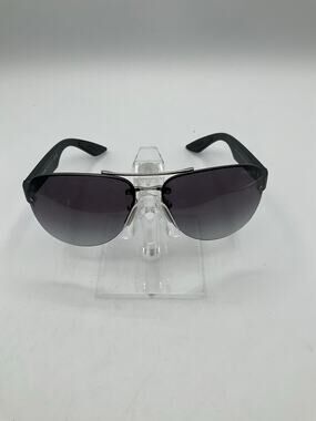 PRADA Sunglasses, SPS 55Y Matte Black/Silver